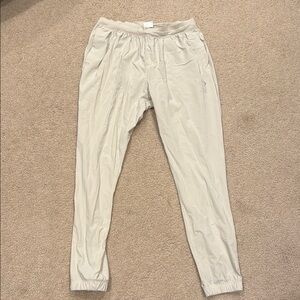 Gymshark Men's Cream Joggers